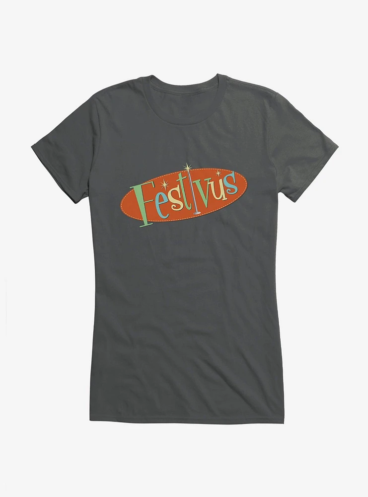 Seinfeld Festivus Logo Girl's T-Shirt