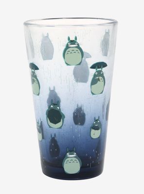 Studio Ghibli My Neighbor Totoro Rainy Day Ombre Pint Glass - BoxLunch Exclusive