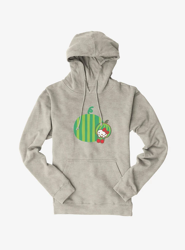 Hello Kitty Five A Day Watermelon Relaxing Hoodie