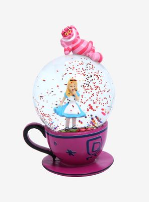 Disney Alice in Wonderland Teacup Snow Globe