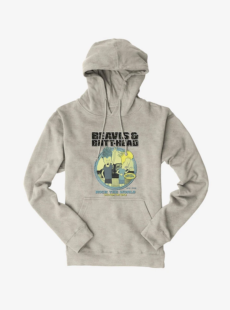 Beavis And Butthead Rock The World Hoodie