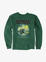 Beavis And Butthead Rock The World Sweatshirt