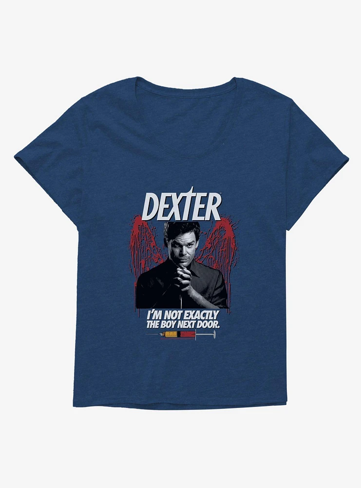 Dexter Boy Next Door Girls T-Shirt Plus