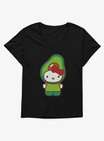 Hello Kitty Five A Day Avacado  Girls T-Shirt Plus