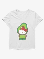 Hello Kitty Five A Day Avacado  Girls T-Shirt Plus