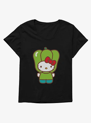 Hello Kitty Five A Day Bell Pepper Girls T-Shirt Plus