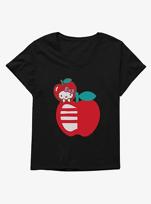 Hello Kitty Five A Day Apple Girls T-Shirt Plus