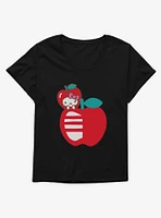 Hello Kitty Five A Day Apple Girls T-Shirt Plus