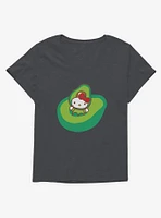 Hello Kitty Five A Day Playing Avacado Girls T-Shirt Plus