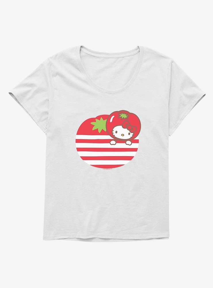 Hello Kitty Five A Day Tomato Free Girls T-Shirt Plus