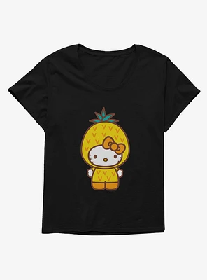 Hello Kitty Five A Day Wise Pineapple Girls T-Shirt Plus