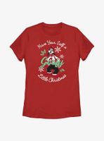 Disney Goofy Have Yourself A Little Christmas Womens T-Shirt