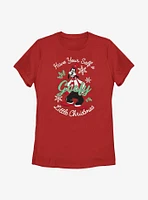 Disney Goofy Have Yourself A Little Christmas Womens T-Shirt
