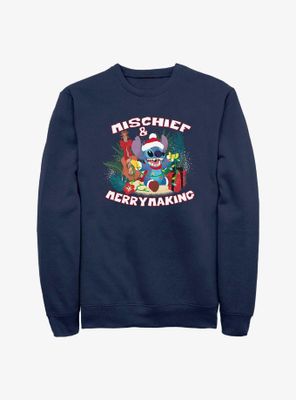 Disney Lilo And Stitch Mischief Merrymaking Sweatshirt