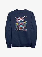 Disney Lilo And Stitch Dear Santa Sweatshirt