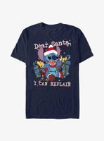 Disney Lilo And Stitch Dear Santa T-Shirt