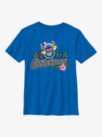 Disney Lilo And Stitch Aloha Christmas Youth T-Shirt
