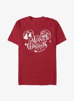 Disney Mickey Mouse Holiday Ears Fill T-Shirt