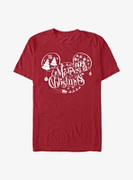 Disney Mickey Mouse Holiday Ears Fill T-Shirt