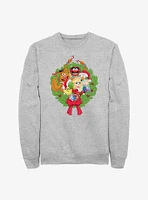 Disney The Muppets Group Wreath Sweatshirt