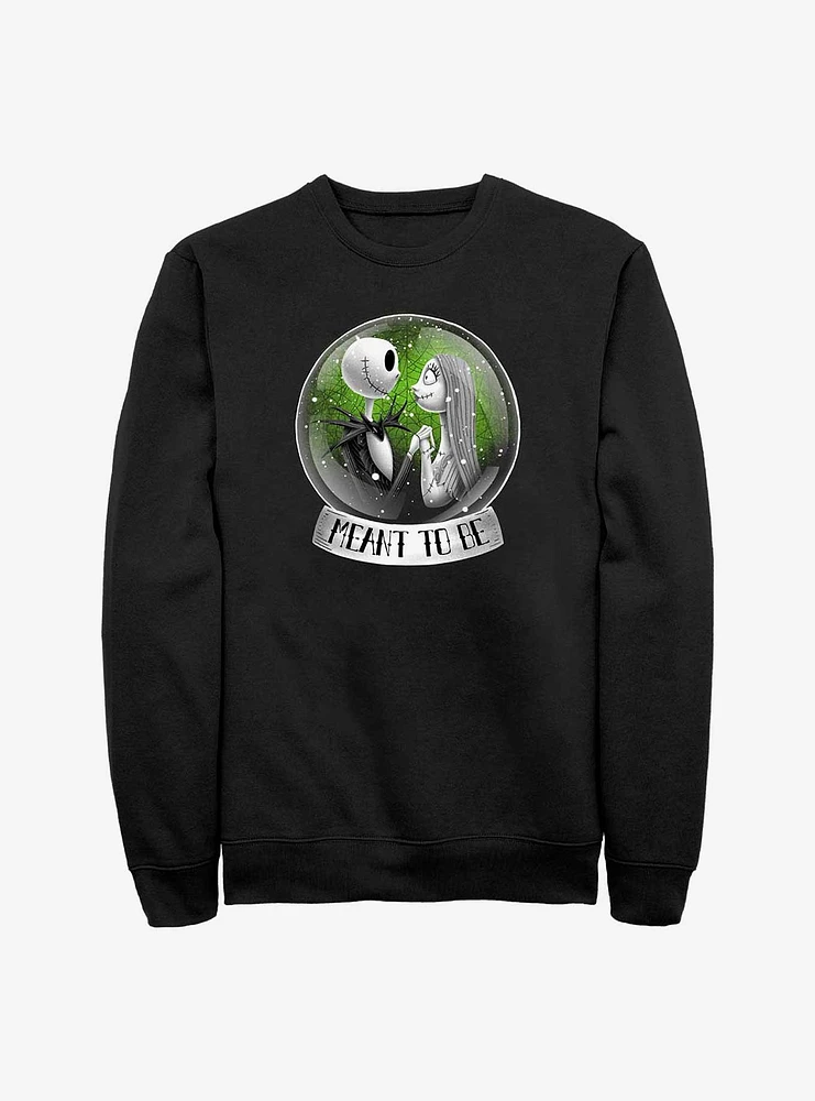 The Nightmare Before Christmas Jack & Sally Snow Globe Sweatshirt