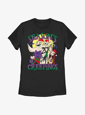 The Nightmare Before Christmas Season's Creepings Womens T-Shirt