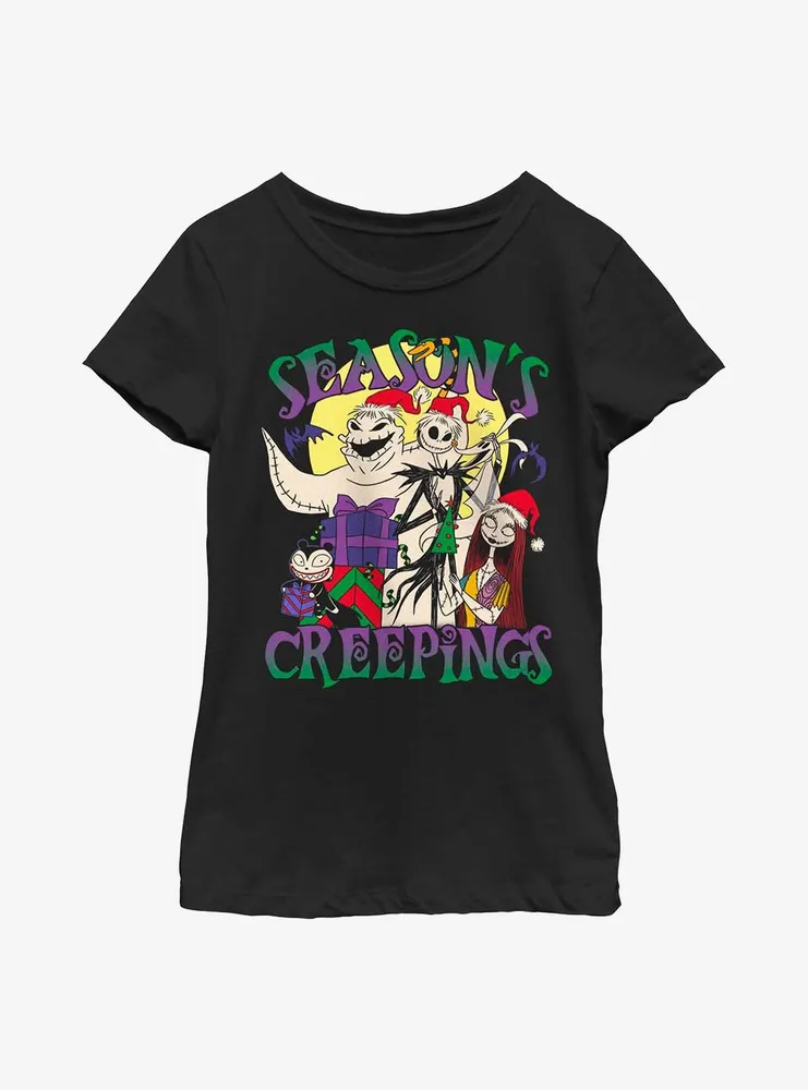 The Nightmare Before Christmas Season's Creepings Youth Girls T-Shirt