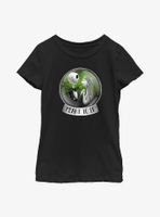 The Nightmare Before Christmas Jack & Sally Snow Globe Youth Girls T-Shirt