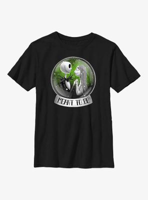 The Nightmare Before Christmas Jack & Sally Snow Globe Youth T-Shirt