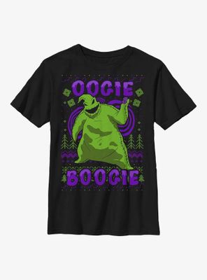 The Nightmare Before Christmas Oogie Boogie Ugly Sweater Youth T-Shirt