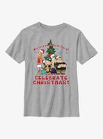 Disney Phineas And Ferb Celebrate Christmas Youth T-Shirt