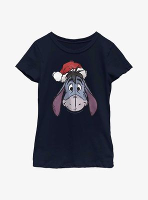 Disney Winnie The Pooh Santa Eeyore Youth Girls T-Shirt