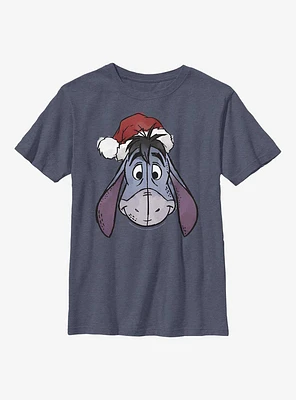 Disney Winnie The Pooh Santa Eeyore Youth T-Shirt