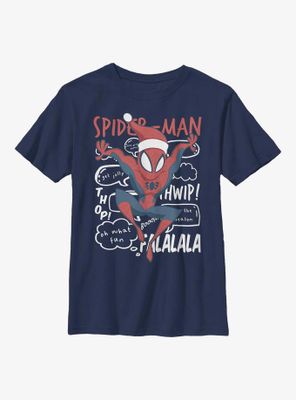 Marvel Spider-Man Carolling Spidey Youth T-Shirt