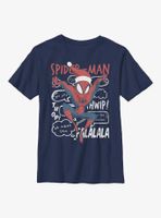 Marvel Spider-Man Carolling Spidey Youth T-Shirt