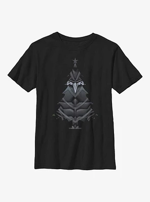 Marvel Avengers Black Panther Christmas Tree Youth T-Shirt