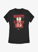 Disney Cruella Naughty Is The New Nice Womens T-Shirt