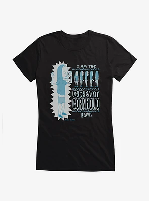 Beavis And Butthead Great Cornholio Girls T-Shirt