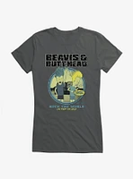 Beavis And Butthead Rock The World Girls T-Shirt