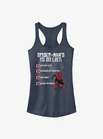 Marvel Spider-Man: No Way Home To Do List Girls Tank