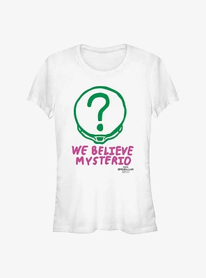 Marvel Spider-Man: No Way Home Mysterio Believer Girls T-Shirt