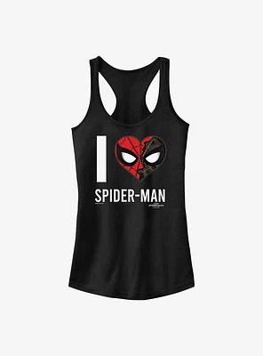 Marvel Spider-Man: No Way Home I Heart Spider-Man Girls Tank