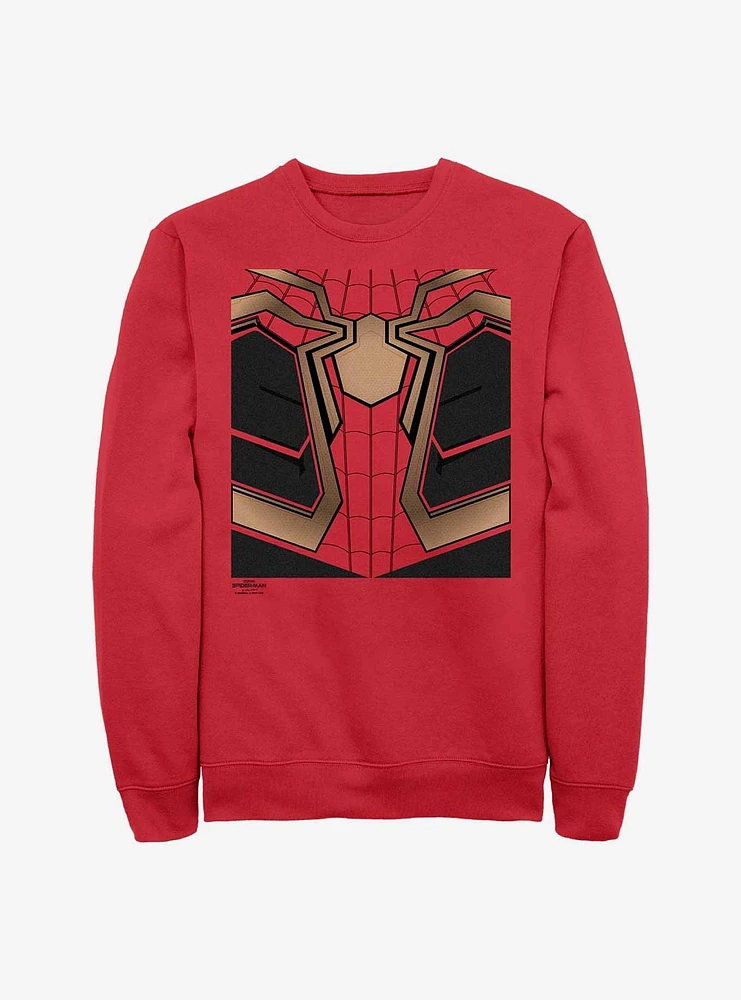 Marvel Spider-Man: No Way Home Classic Suit Crew Sweatshirt