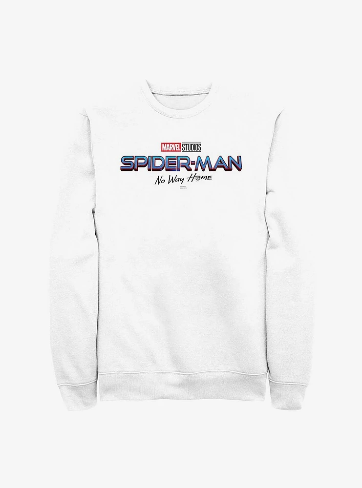 Marvel Spider-Man: No Way Home Logo Crew Sweatshirt