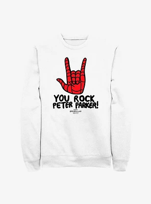 Marvel Spider-Man: No Way Home Parker Rocks Crew Sweatshirt