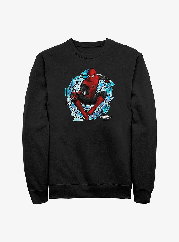 Marvel Spider-Man: No Way Home Spinning Webs Crew Sweatshirt