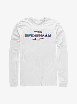 Marvel Spider-Man: No Way Home Logo Long-Sleeve T-Shirt