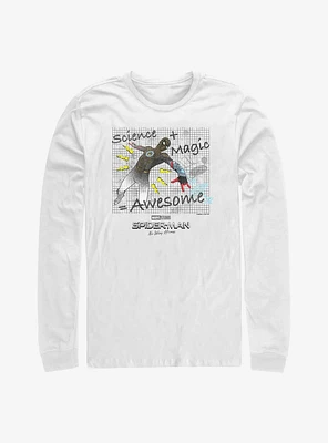 Marvel Spider-Man: No Way Home Science And Magic Long-Sleeve T-Shirt