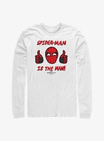 Marvel Spider-Man: No Way Home Spidey The Man Long-Sleeve T-Shirt