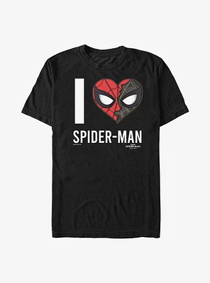 Marvel Spider-Man: No Way Home I Heart Spider-Man T-Shirt
